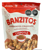 Banzitos® Crujientes Chipotle 110g - Crujientes Botanas de Garbanzitos 🌱