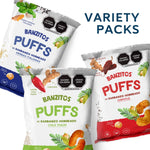 Banzitos® Puffs de Garbanzo Horneado | Sabor Surtido | Pack de 24 x 35g - Banzitos - Banzitos - Botanas - 7401176100991 - 7401176100991